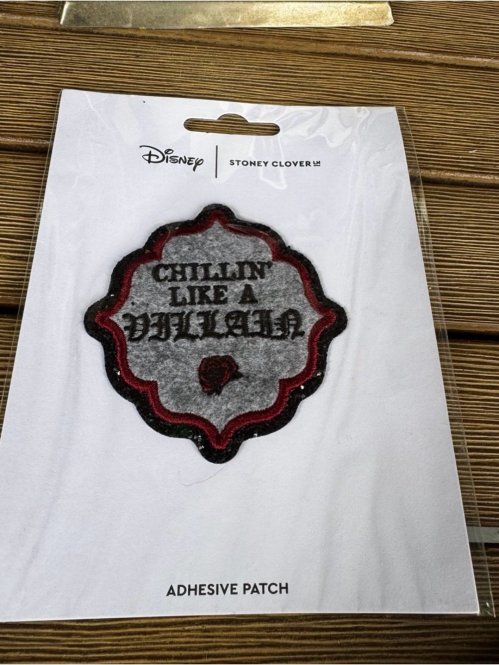 Stoney Clover Lane Disney Villains Adhesive Patch New